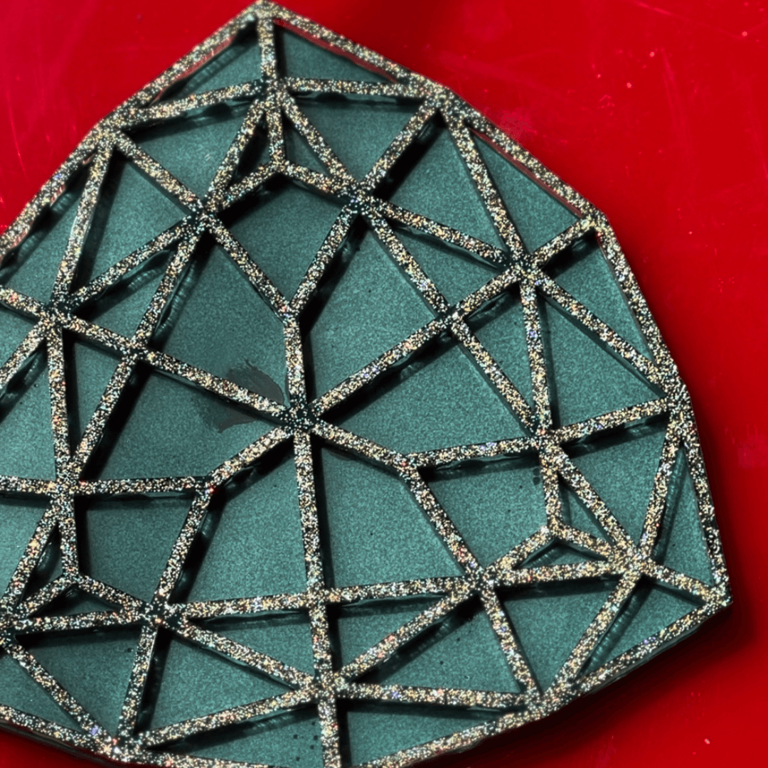 #19 Emerald Gold Deco Arch - BohriAli.com