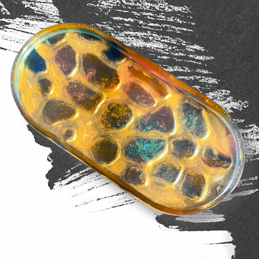 #16 Gold Web Petri Dish - BohriAli.com