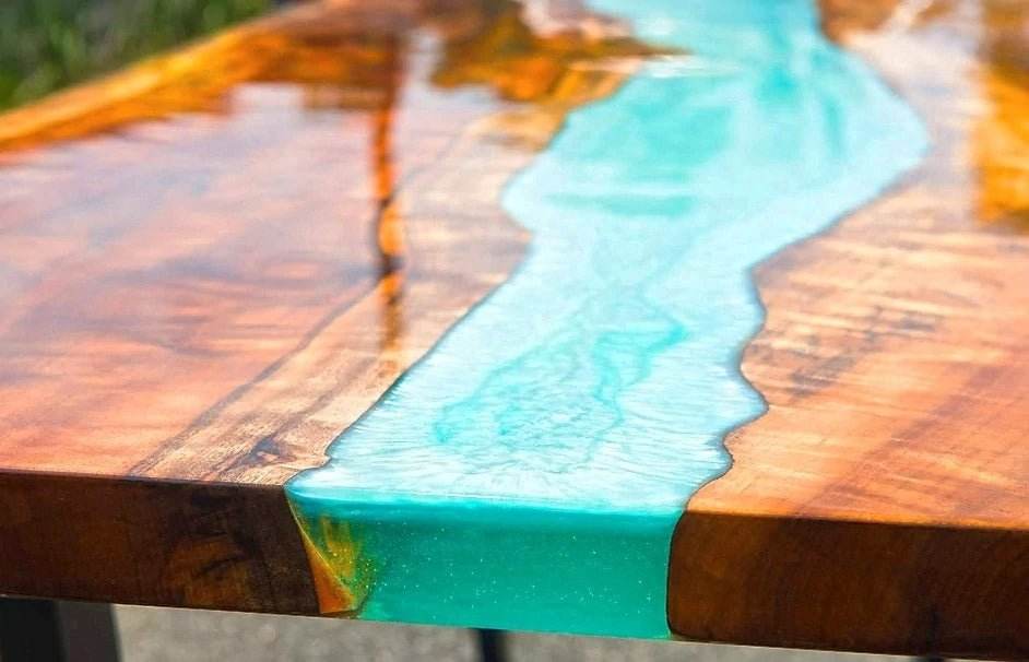 How To Make A Resin River Table : Easy Tutorial BohriAli - BohriAli.com