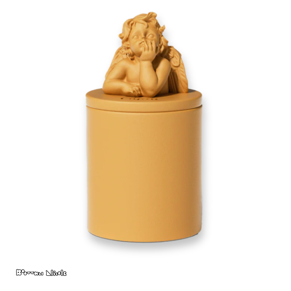 Boowan Nicole: Mythology Sculptures CUPID Concrete Candle Jar Silicone Mould