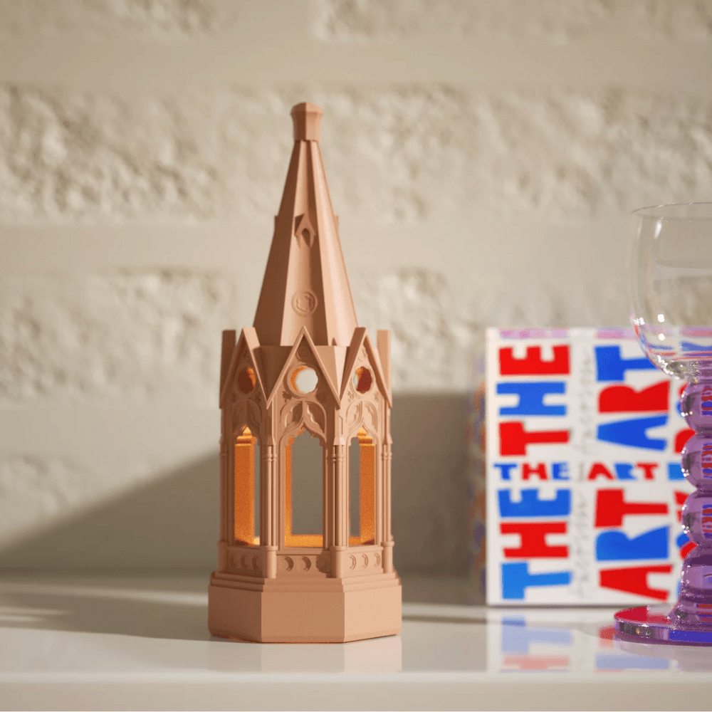 Boowan Nicole:Gothic Revival Architecture Dimmable Rechargeable Table Lamp Silicone Mold and Accessories - BohriAli.com