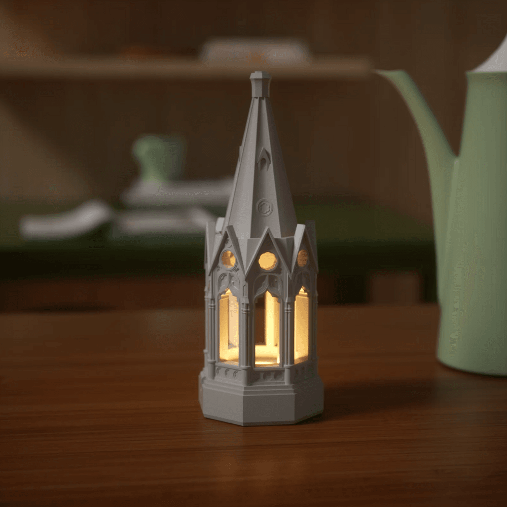 Boowan Nicole:Gothic Revival Architecture Dimmable Rechargeable Table Lamp Silicone Mold and Accessories - BohriAli.com