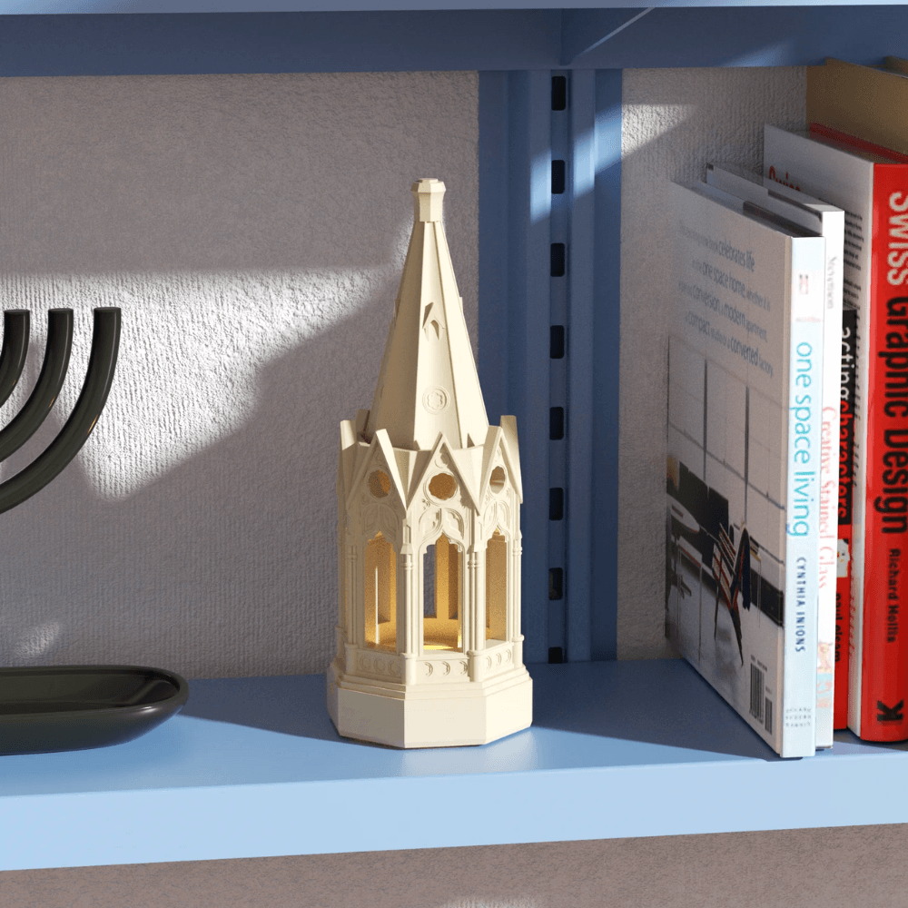 Boowan Nicole:Gothic Revival Architecture Dimmable Rechargeable Table Lamp Silicone Mold and Accessories - BohriAli.com