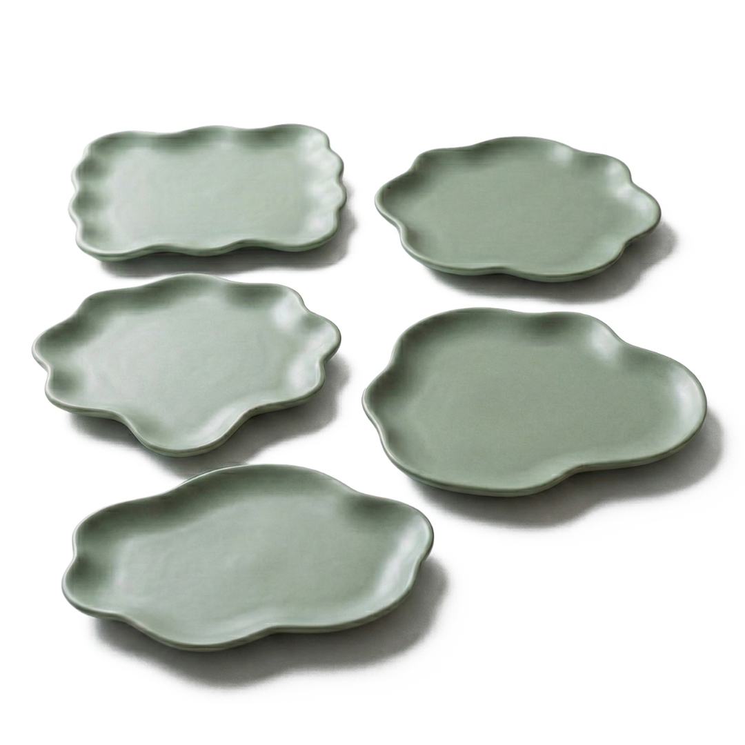 Wavy Edge Collection Silicone Moulds | For Concrete | Jesmonite®️| Resin