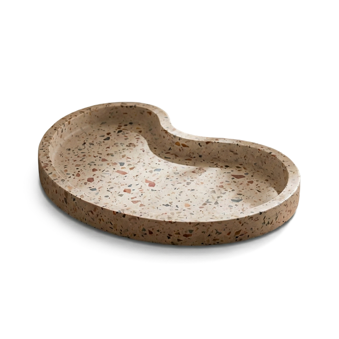 Bean Shape Large Tray Silicone Mould | For Concrete | Jesmonite®️| Resin