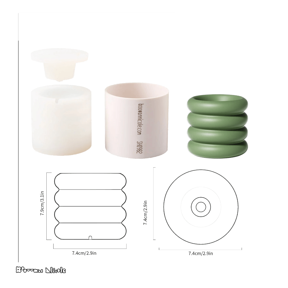 Boowan Nicole: Table Lamp Silicone Mold and Accessories - BohriAli.com
