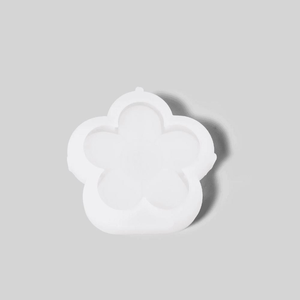 Kishkreations X Boowan Nicole: Gentle Flora Blossom Rimmed Tray Silicone Mold - BohriAli.com