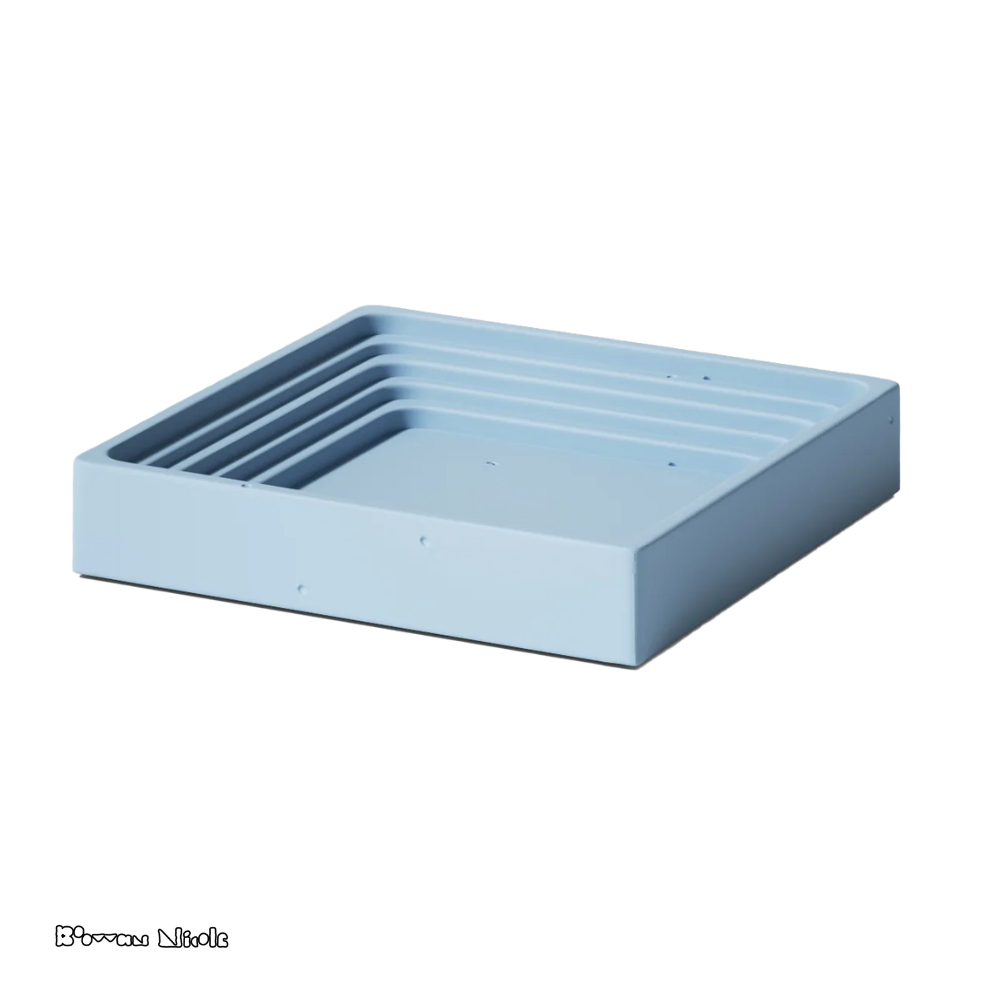 Boowan Nicole: Concrete Storage Container Silicone Mold (SH0784)