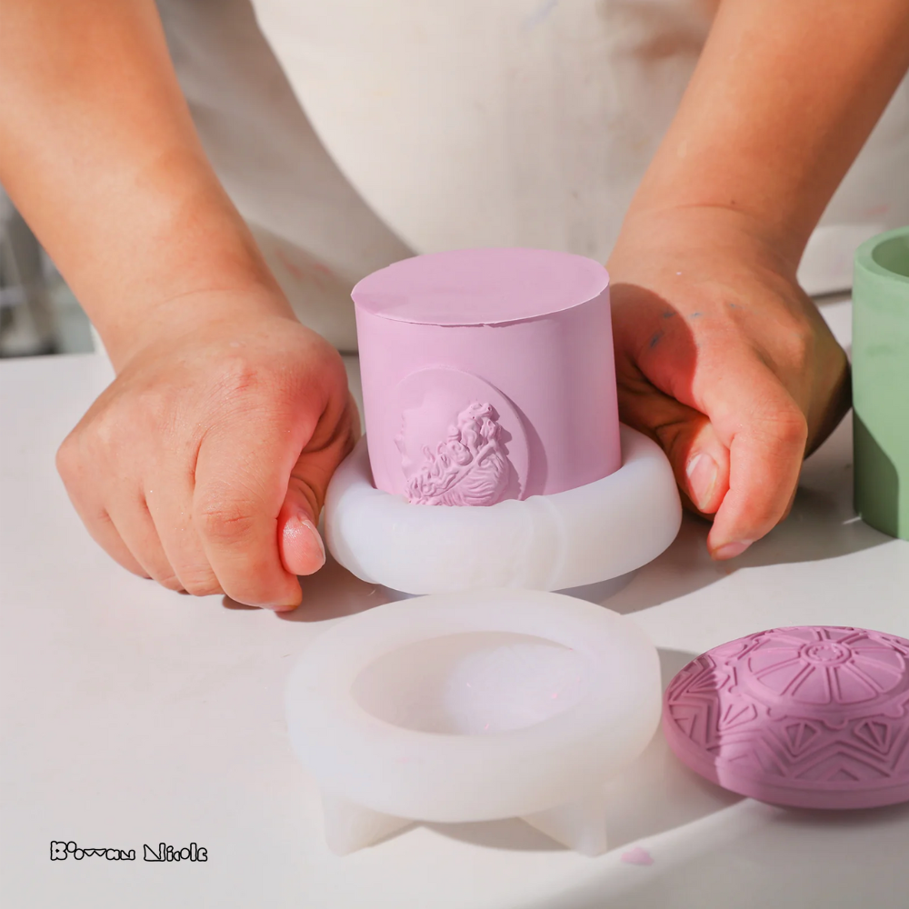 Boowan Nicole: APOLLO Candle Jar Silicone Mould