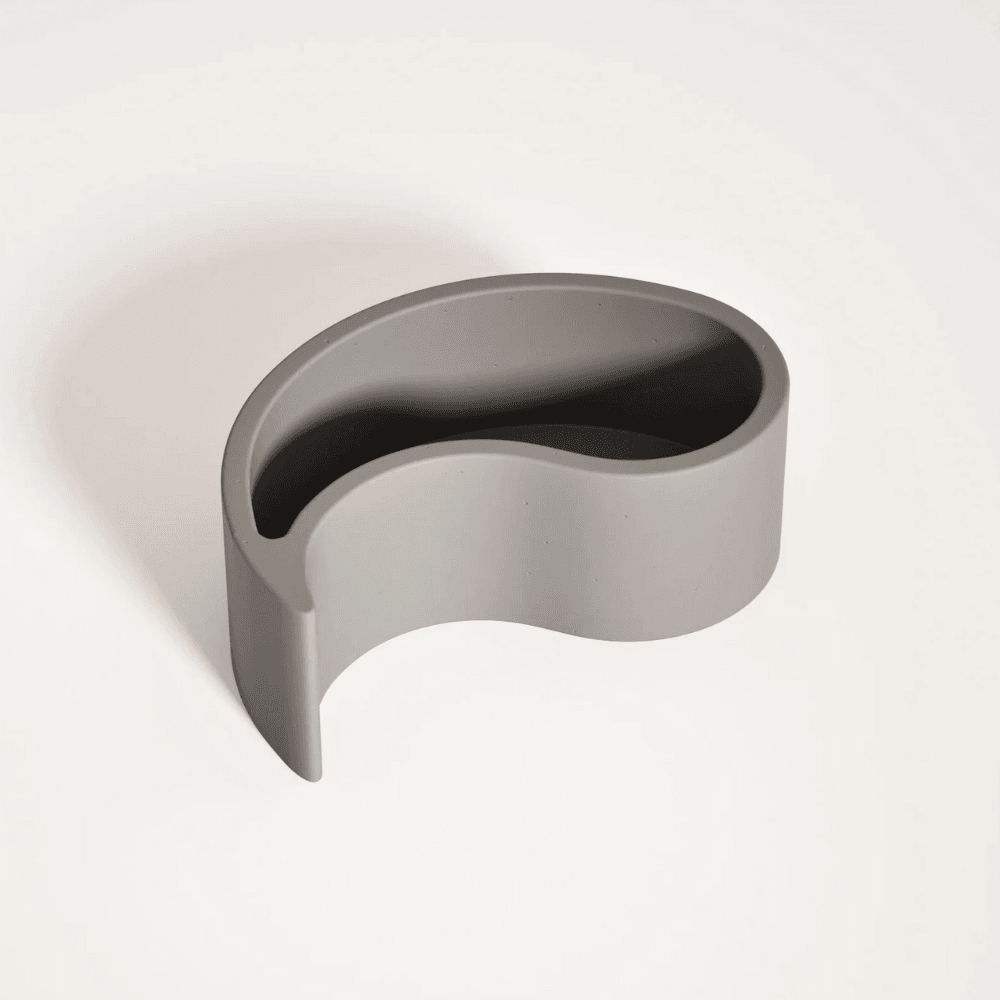 Boowan Nicole: Yin Yang Concrete Succulent Planter Silicone Mould - BohriAli.com