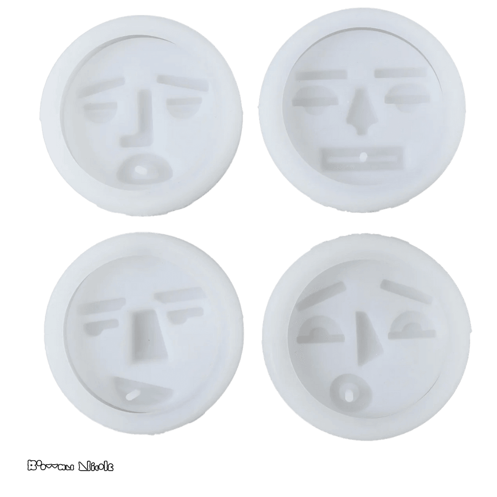 Boowan Nicole: Ugly Face Incense Holder Silicone Mould - BohriAli.com