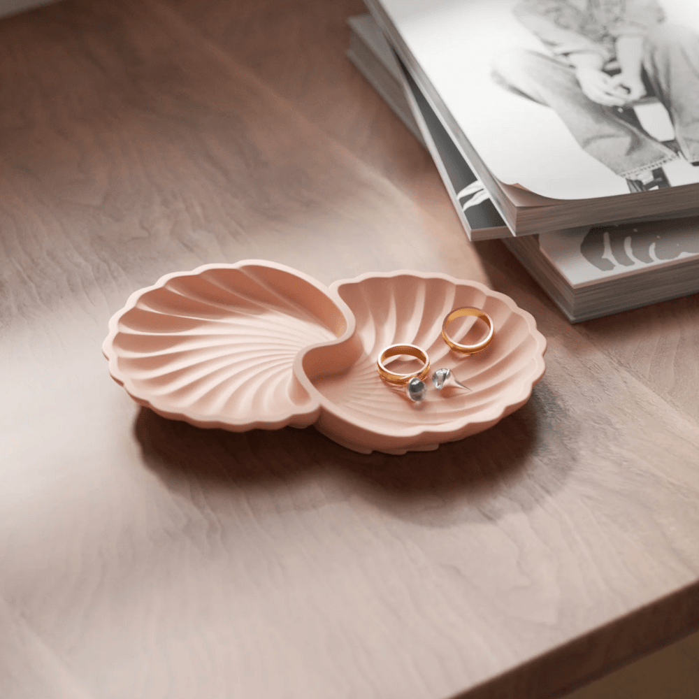 Boowan Nicole: Mystic Seashell Tray Silicone Mold - BohriAli.com