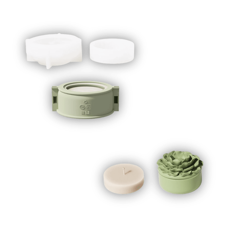 Boowan Nicole: Whispers of Camellia Candle Jar - BohriAli.com