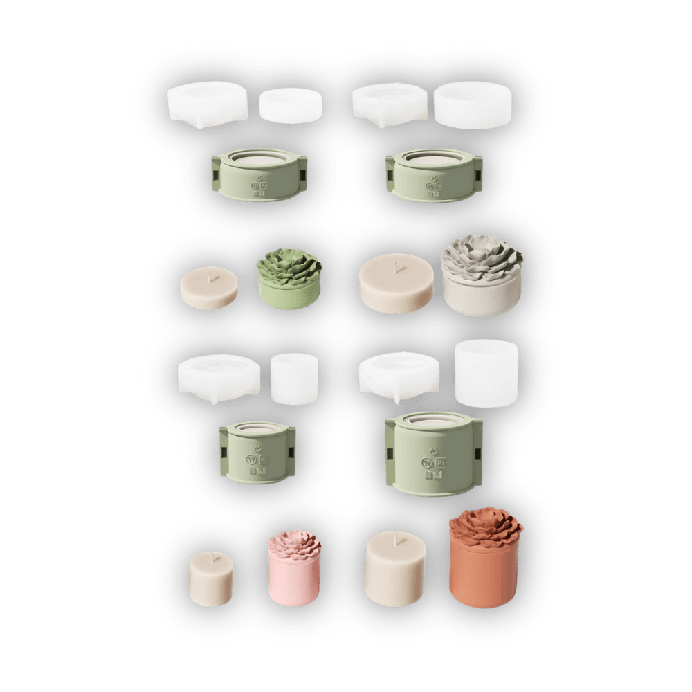 Boowan Nicole: Whispers of Camellia Candle Jar - BohriAli.com
