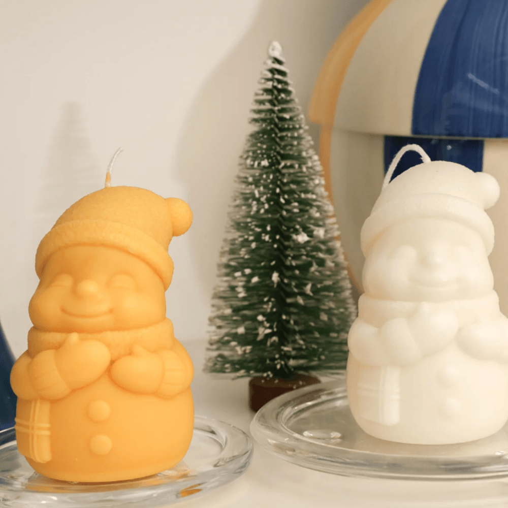Boowan Nicole: Snowy Friend Christmas Candle Collection - BohriAli.com