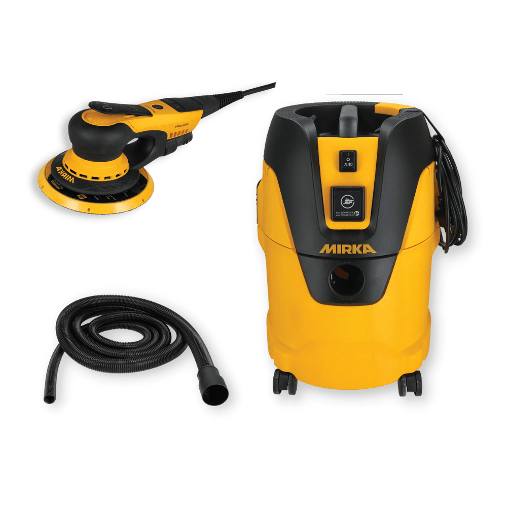 Mirka Ultimate Dust-free Sanding Kit (Deros 5.0 + Dust Extractor) - BohriAli.com