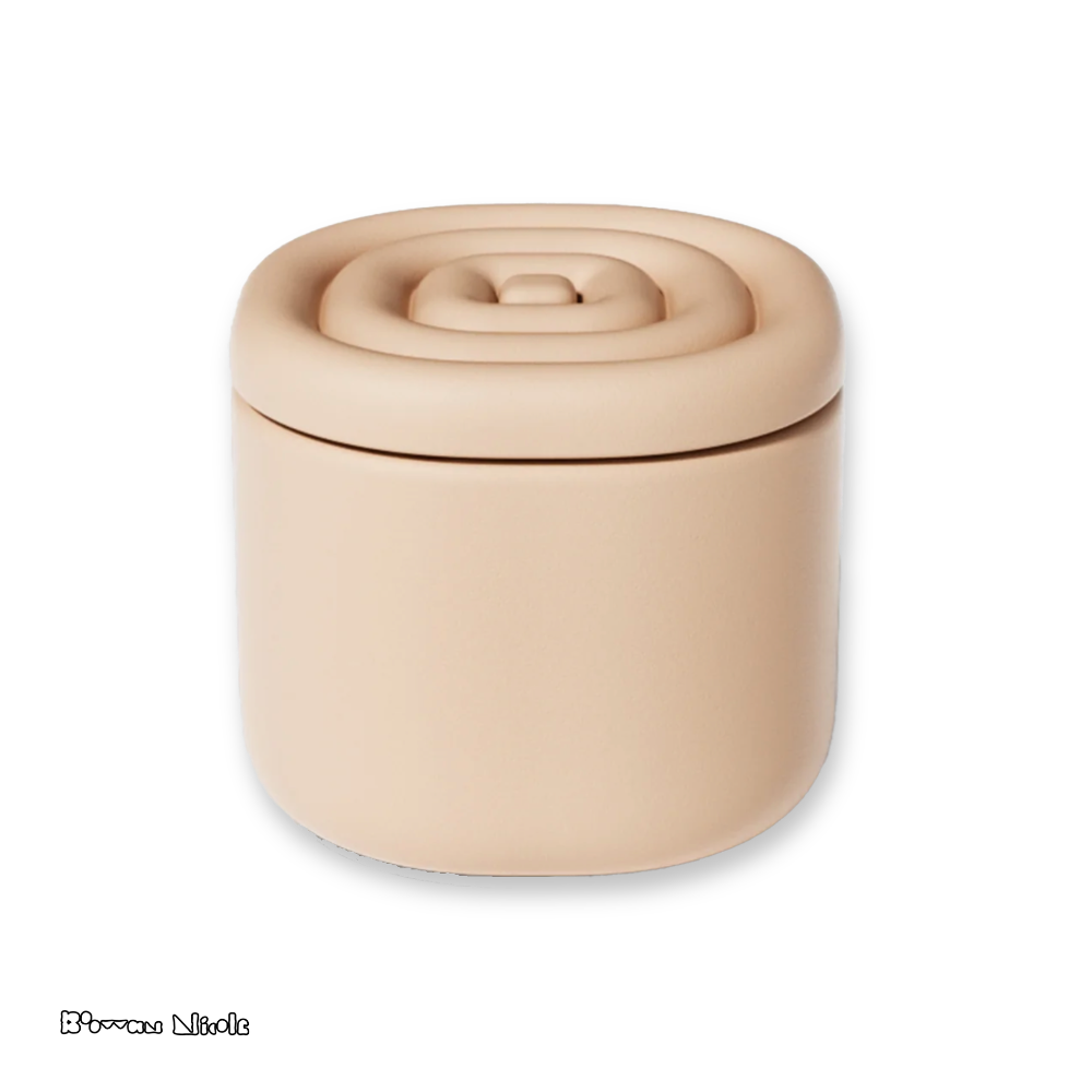 Boowan Nicole: Ripple Candle Jar Silicone Mould