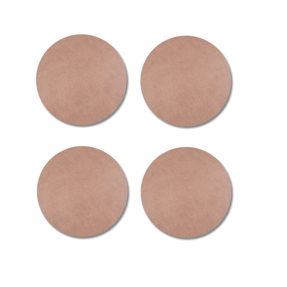 4 inch Round MDF cut-out (Set of 4) - BohriAli.com