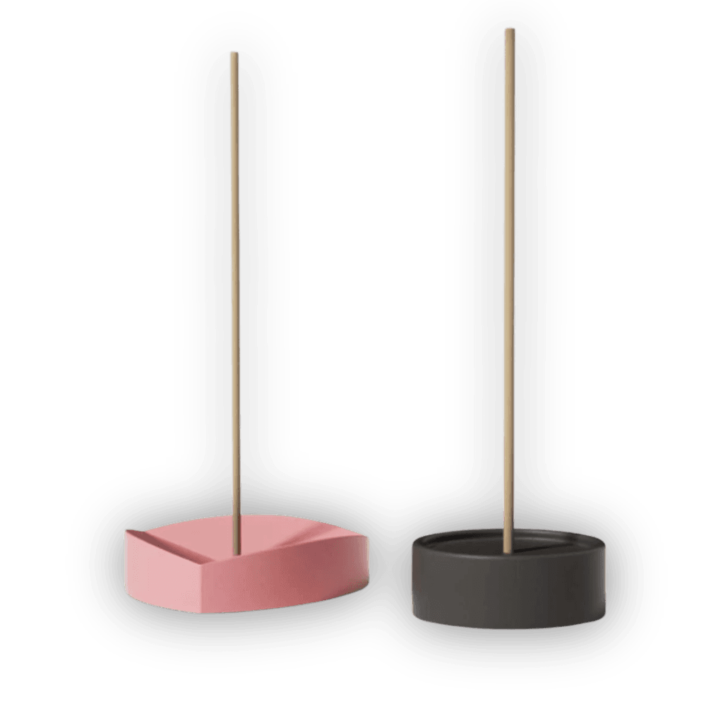 Boowan Nicole: Geometric Cement Incense Holder Mold Silicone Concrete Incense Stick Insert Mould - BohriAli.com