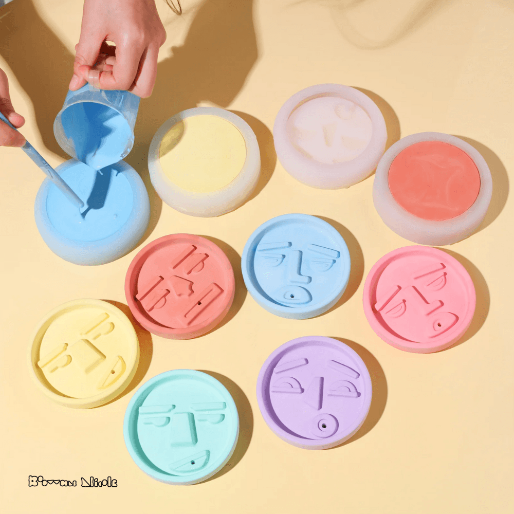 Boowan Nicole: Ugly Face Incense Holder Silicone Mould - BohriAli.com