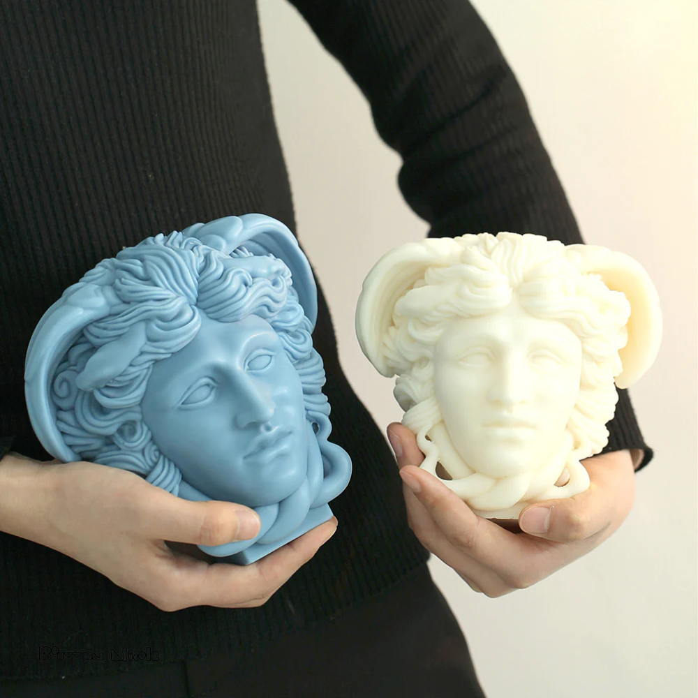 Boowan Nicole: Medusa Candle Silicone Mould