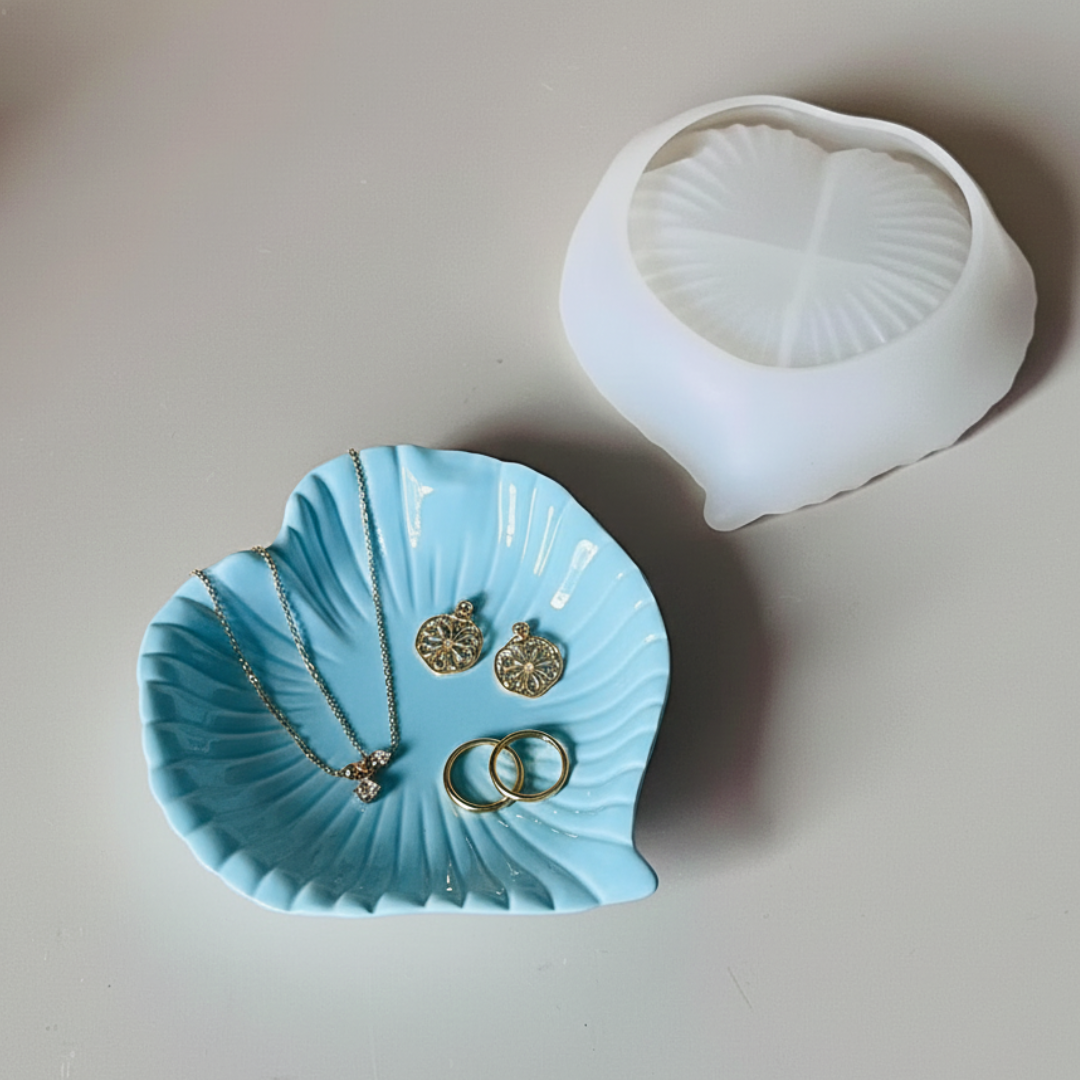 SoftHeart Trinket Silicone Tray Mould | For Concrete | Jesmonite®️| Resin