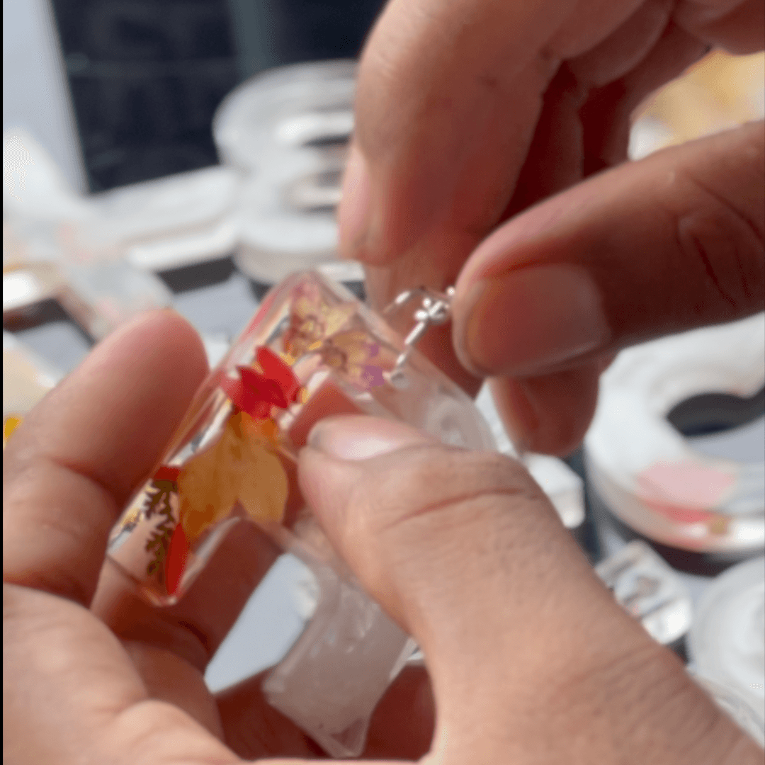 Floral Alphabet Keychains Kit - Day 2 - BohriAli.com