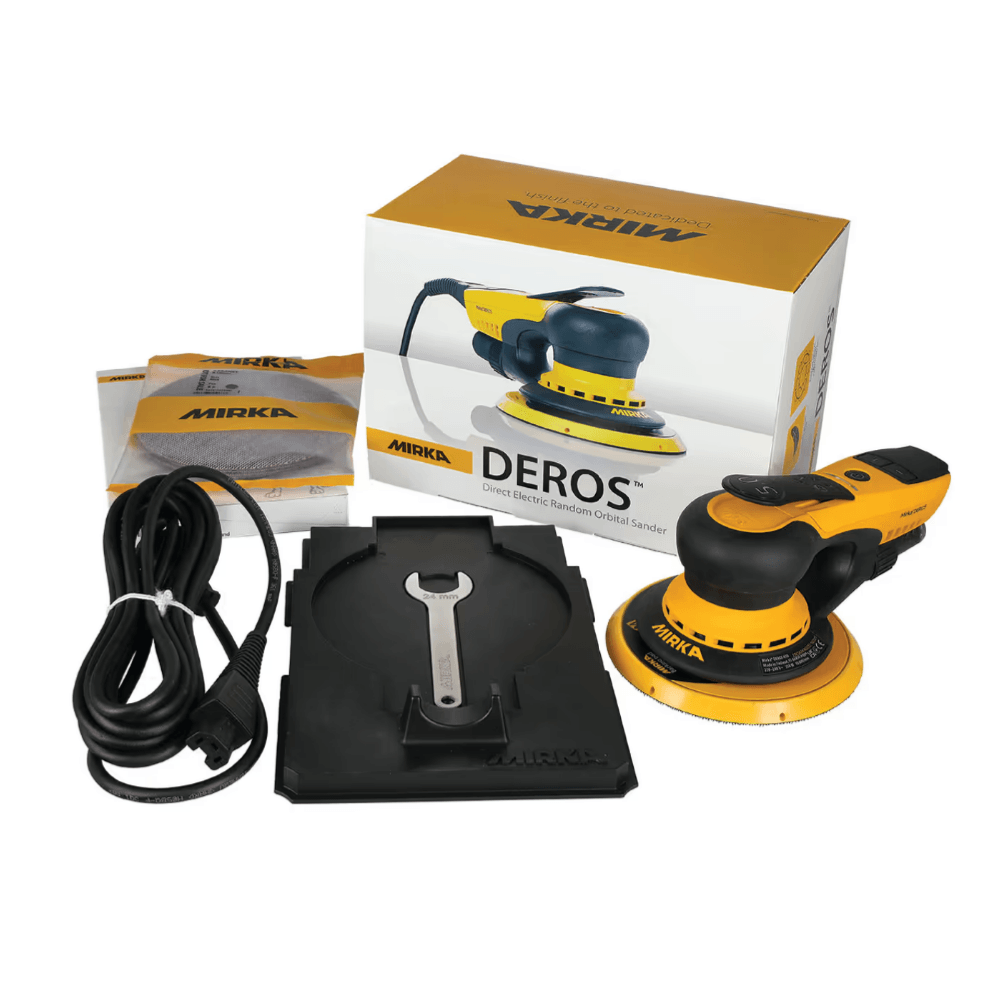 Mirka Ultimate Dust-free Sanding Kit (Deros 5.0 + Dust Extractor) - BohriAli.com