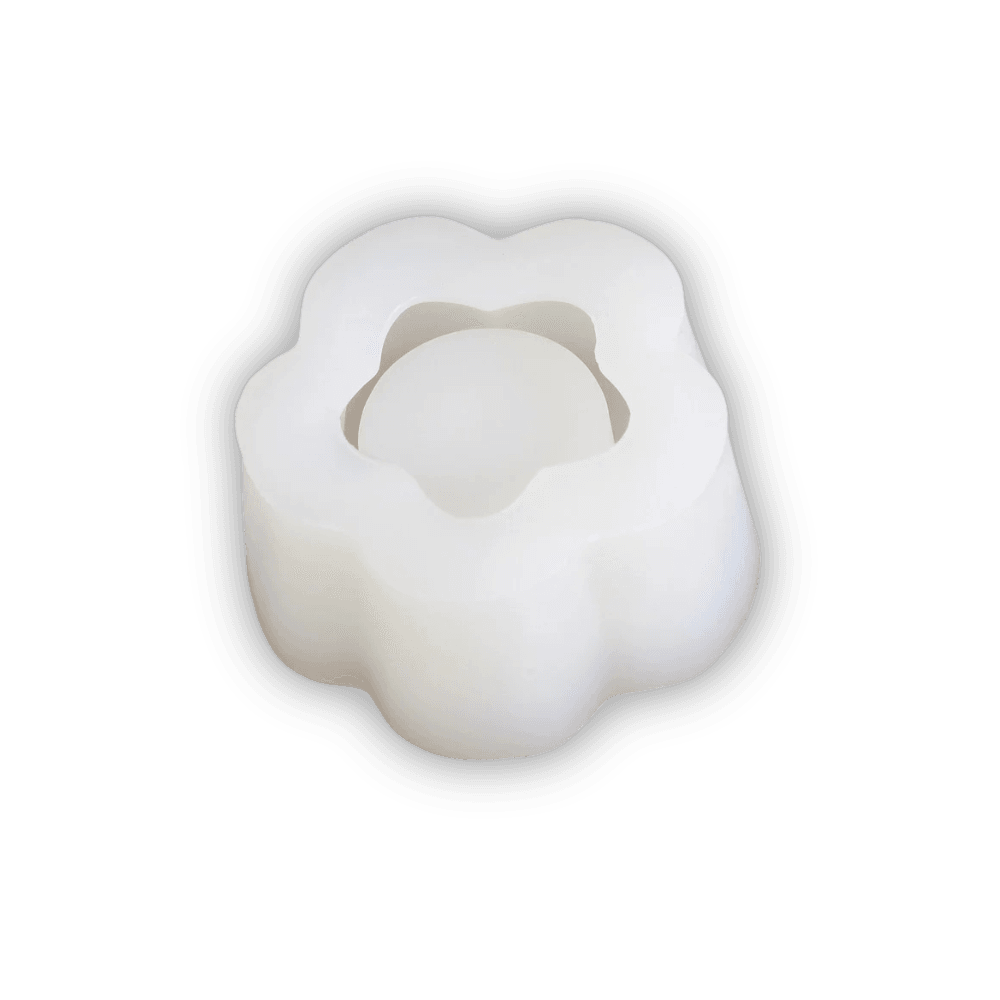 Boowan Nicole: Floral Tea Light Candle Holder Mould - BohriAli.com