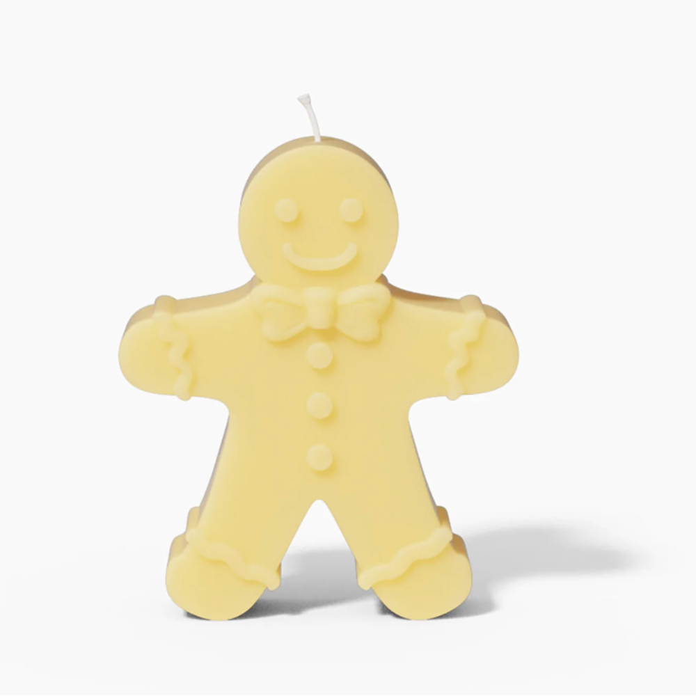 Boowan Nicole: The Gingerbread Baby Silicone Candle Mold