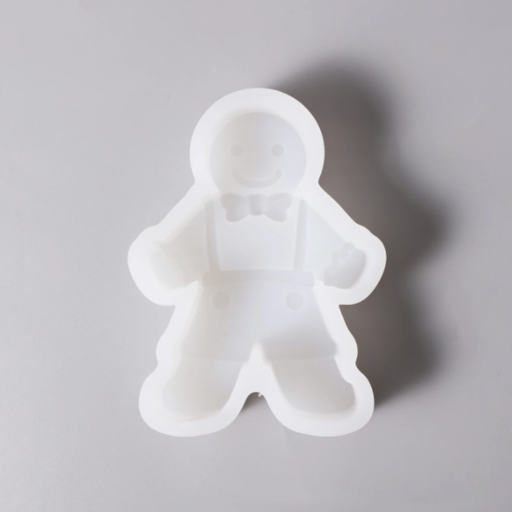 Boowan Nicole: The Gingerbread Baby Silicone Candle Mold