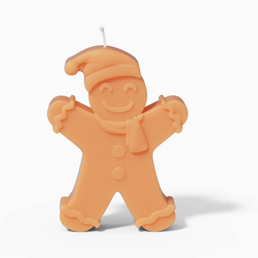 Boowan Nicole: The Gingerbread Baby Silicone Candle Mold