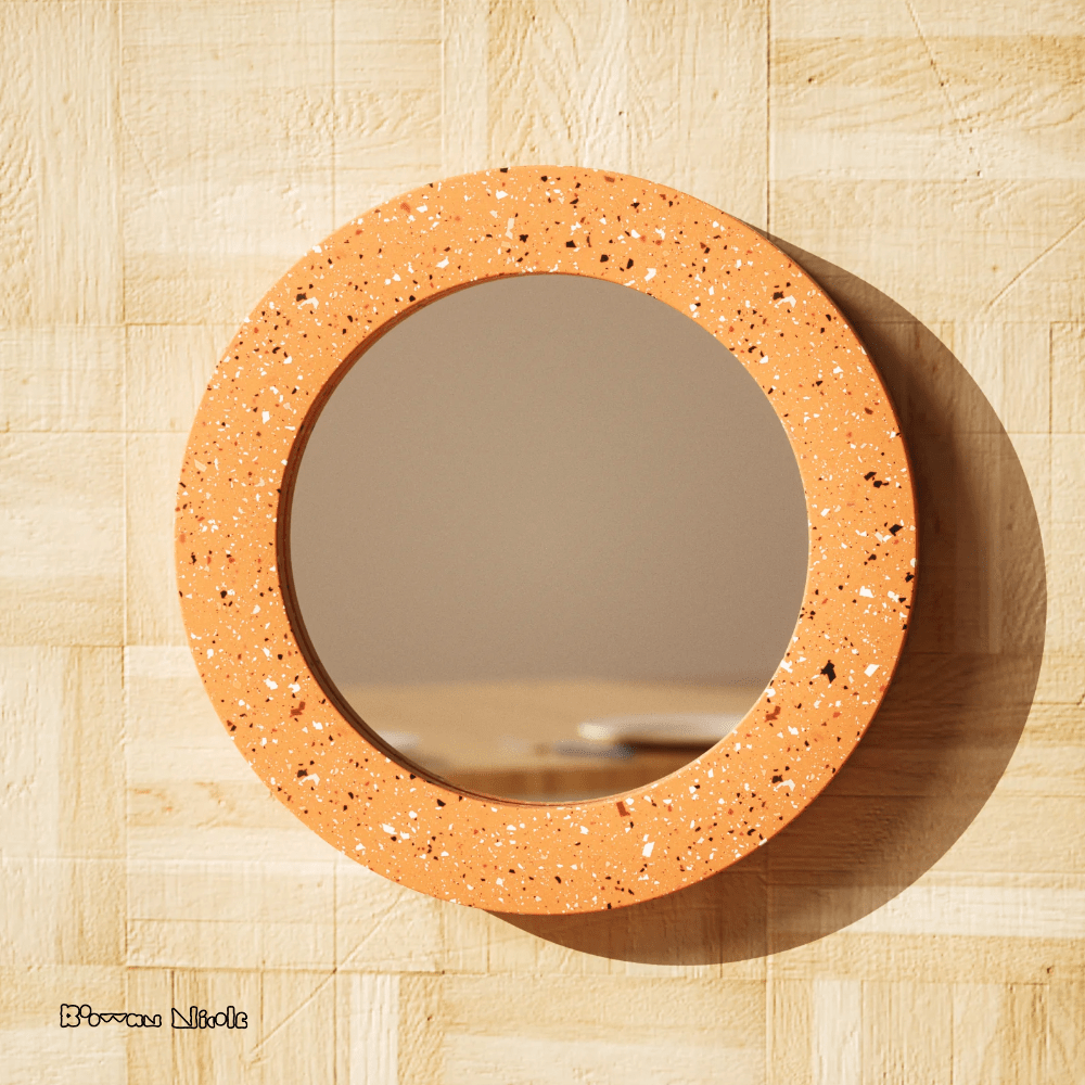 Boowan Nicole: Mirror Frame Silicone Mould with Accessories