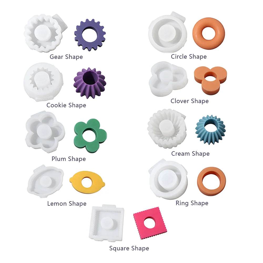 Boowan Nicole: 2.2 cm Building Blocks Stackable Candle Silicone Mold - BohriAli.com