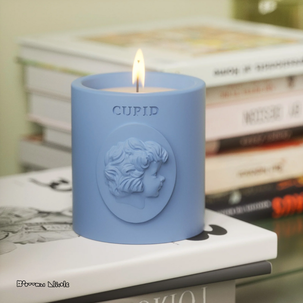 Boowan Nicole: CUPID Candle Jar Silicone Mould