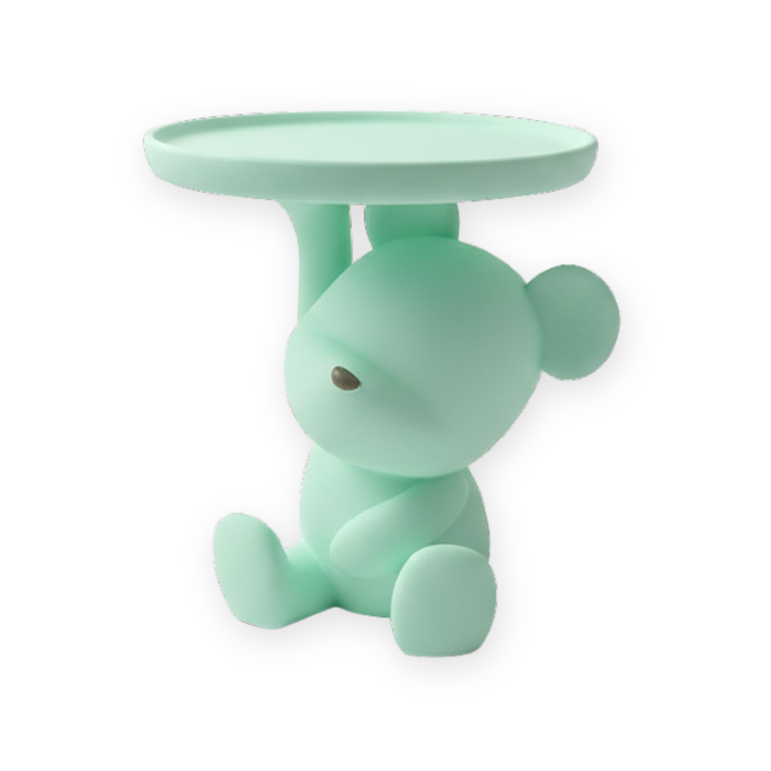 Bear with Tray Silicone Mould | For Concrete | Jesmonite®️| Resin