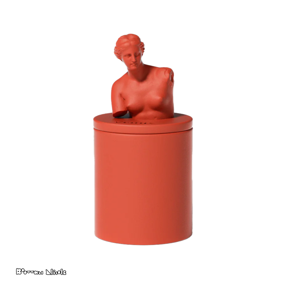 Boowan Nicole: Mythology Sculptures VENUS Concrete Candle Jar Silicone Mould