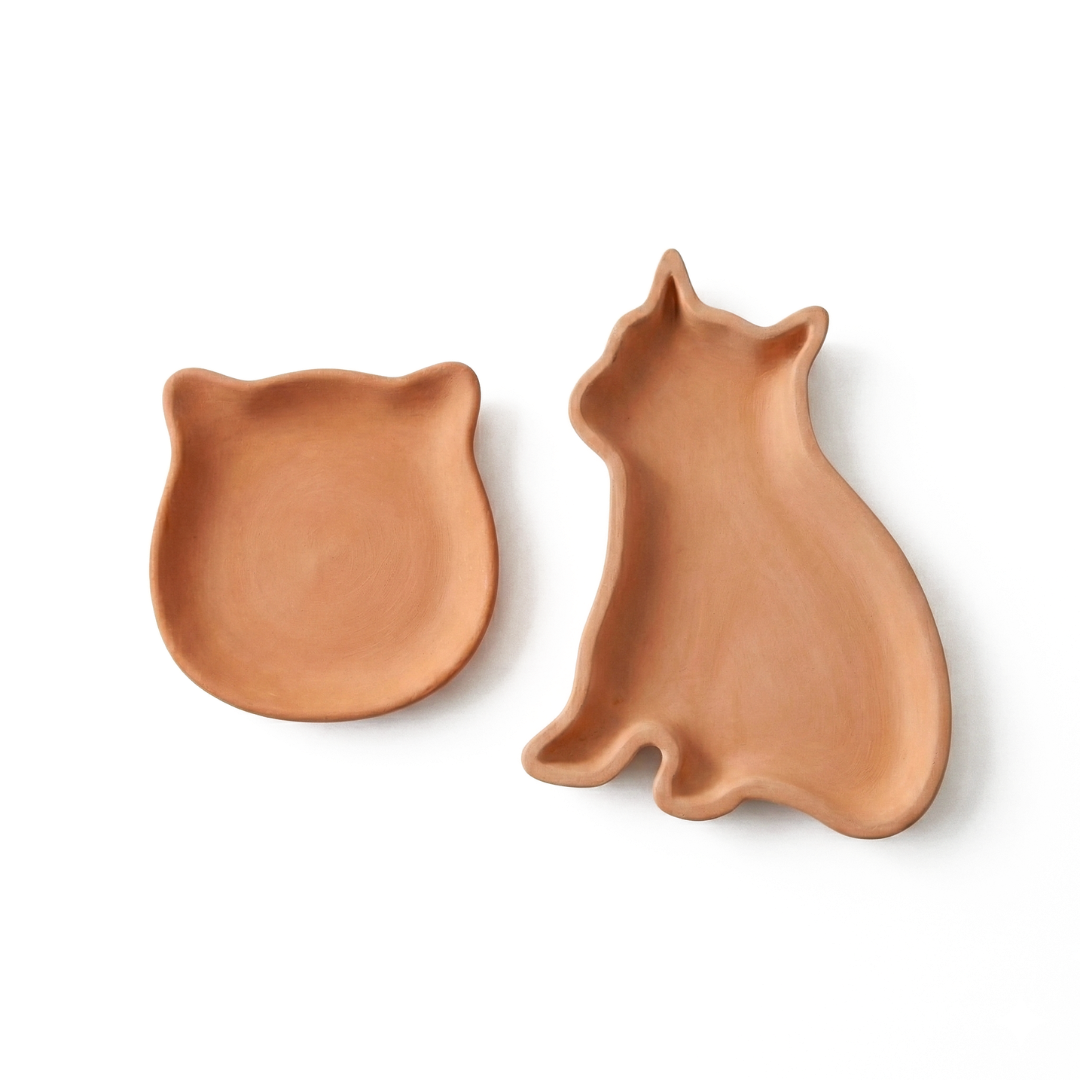 Cat Trinket Dish Silicone Mould | For Concrete | Jesmonite®️| Resin