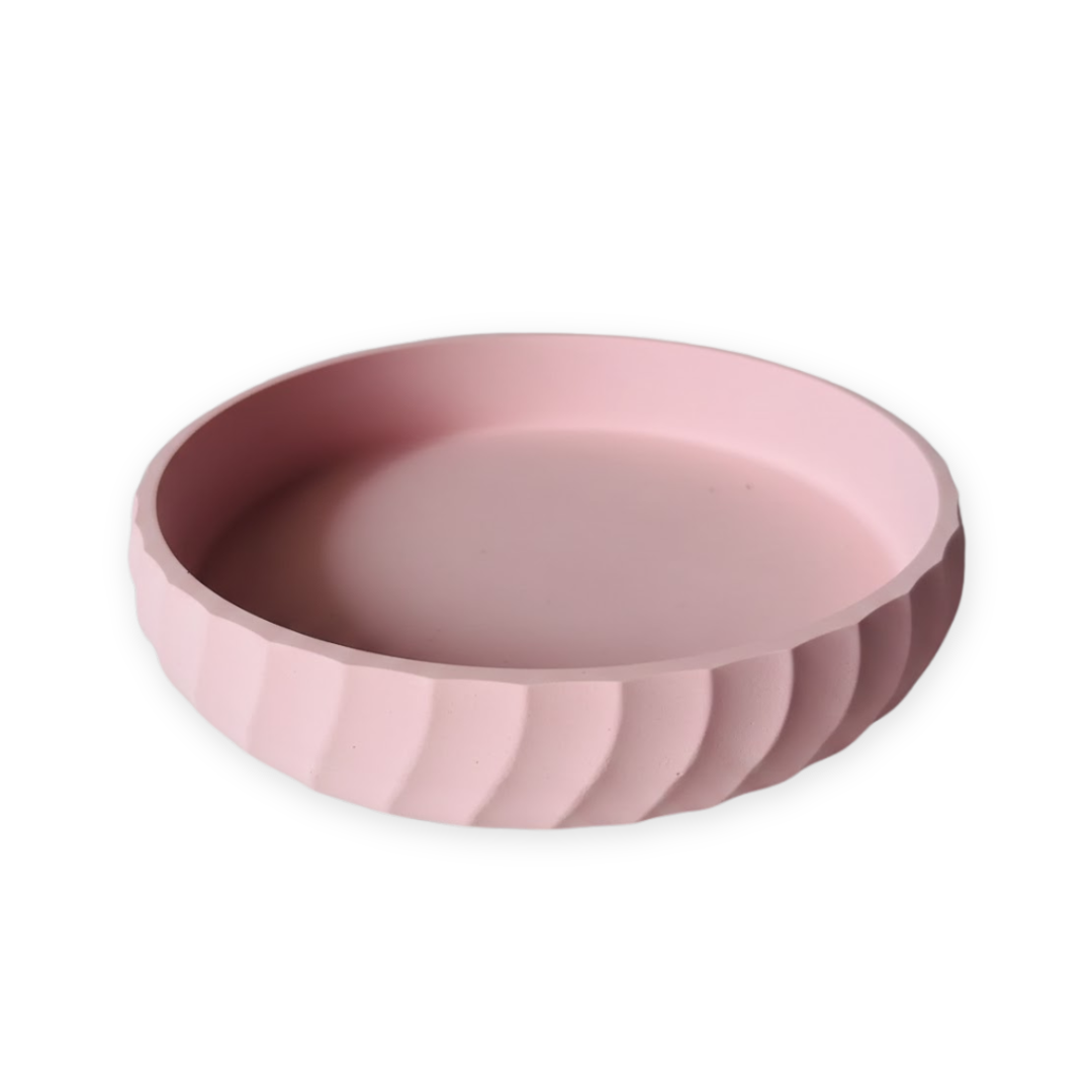 Circle Wave Edge Bowl Silicone Mould | For Concrete | Jesmonite®️| Resin
