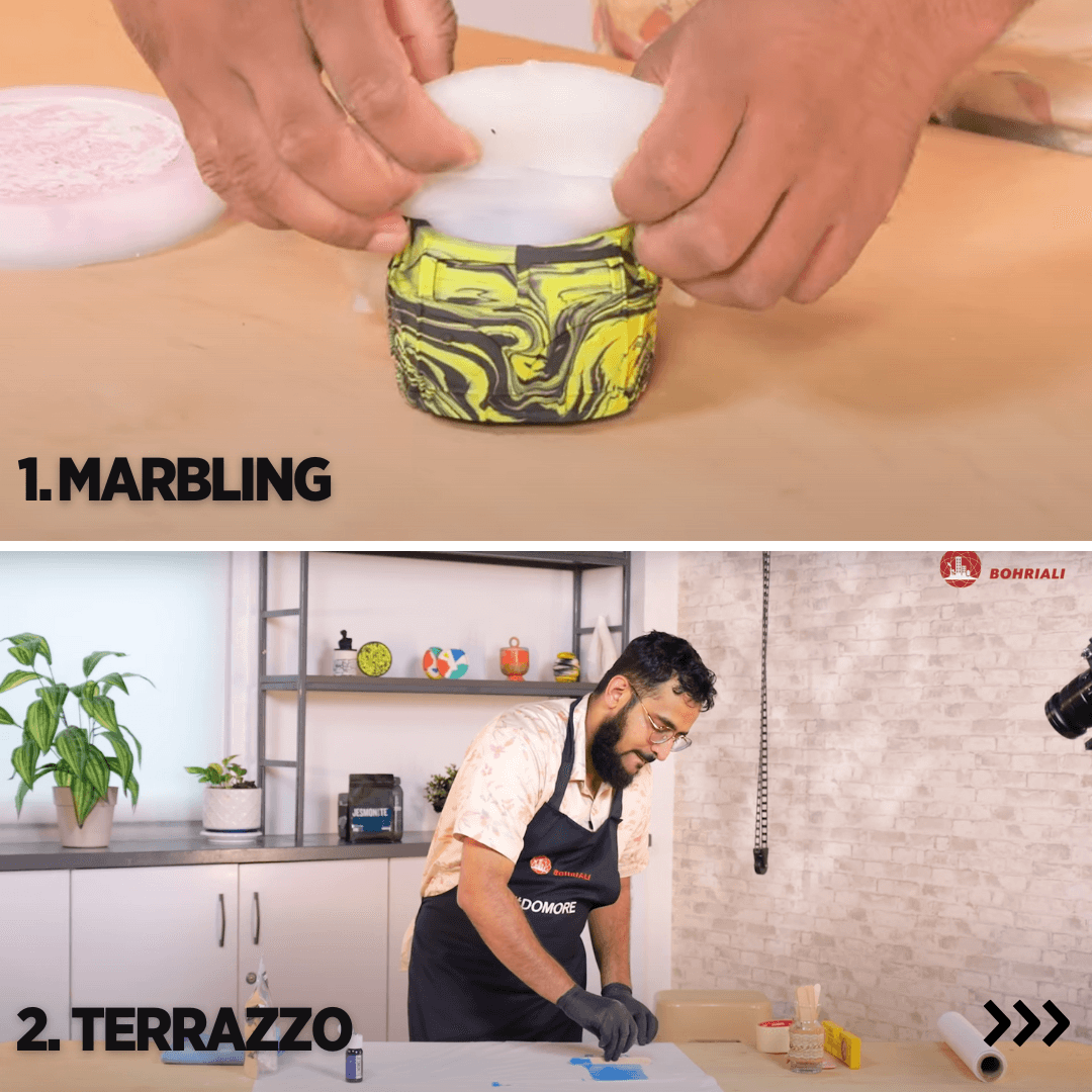 Master Jesmonite AC100: Creative Techniques for Art & Design | E-course - BohriAli.com