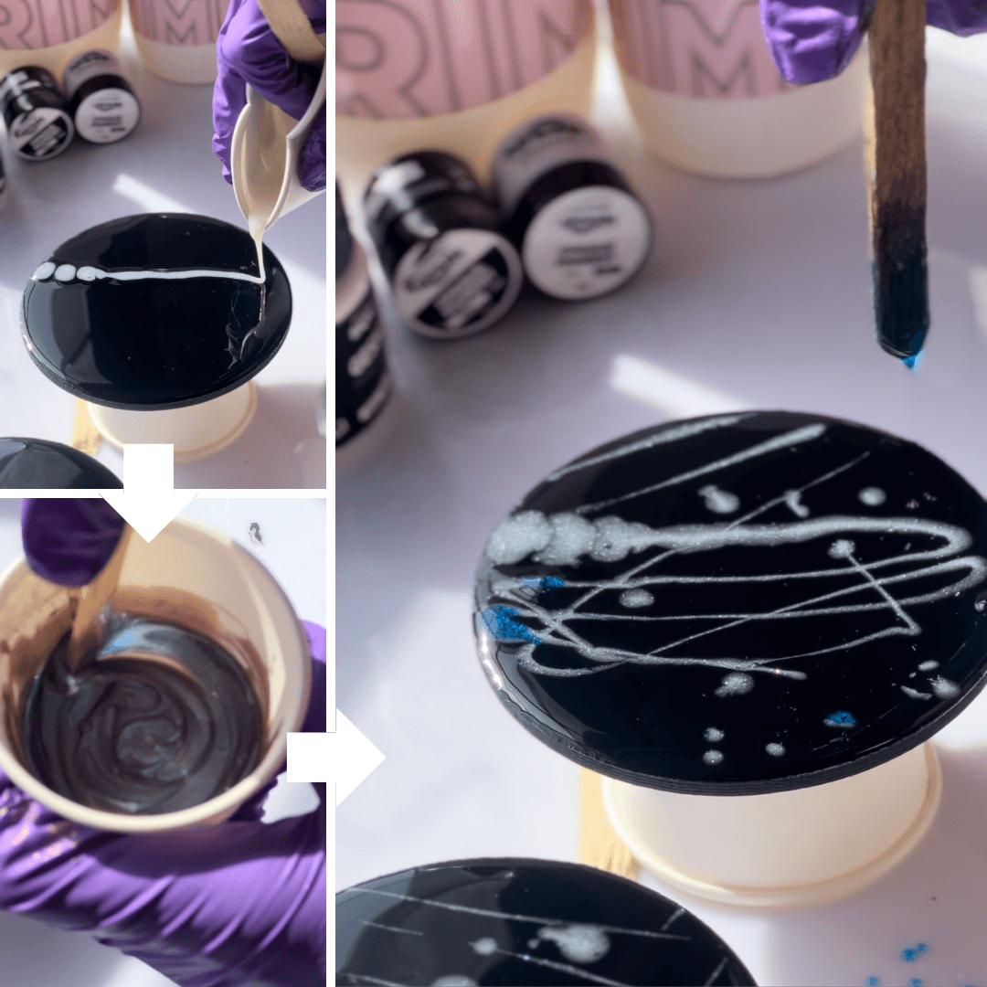 Cosmic Dreams Resin Coasters Kit - Day 1 - BohriAli.com