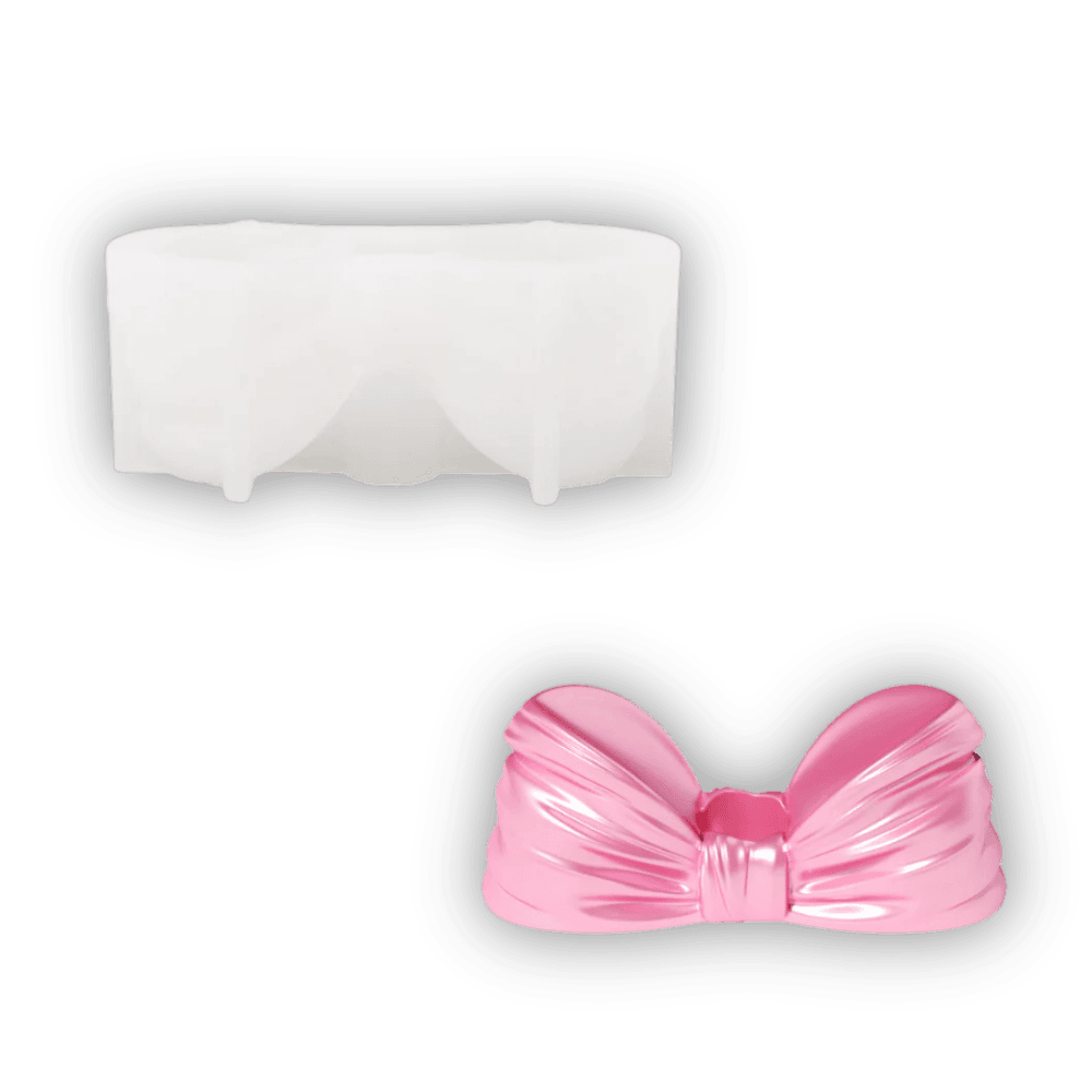 Boowan Nicole: Cutie Bow Candle Holder Silicone Mold - BohriAli.com