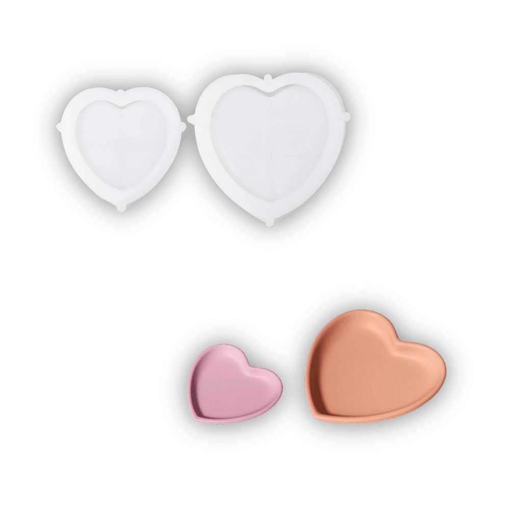 Boowan Nicole: Classic Heart Tray Silicone Mold - BohriAli.com