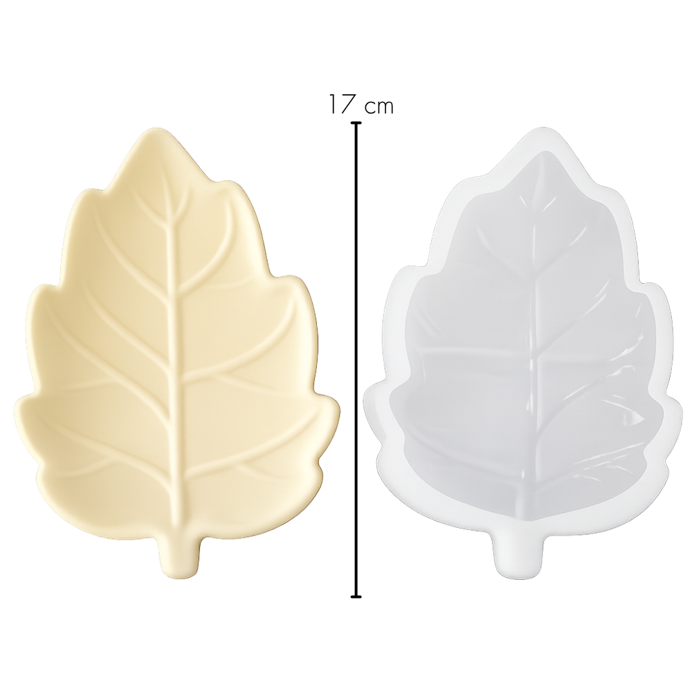 Leaf & Flower Trinket Tray Silicone Mould Collection for Concrete | Jesmonite®️| Resin