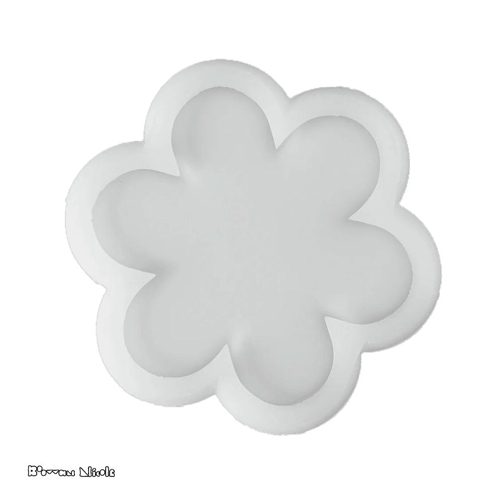 Boowan Nicole: Flower Tray Concrete Silicone Mould - BohriAli.com