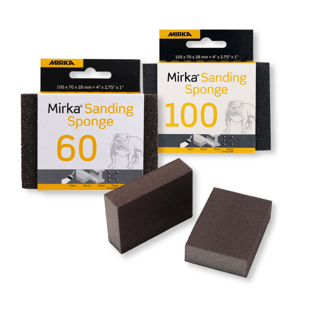 Mirka Sanding Sponge 4-sided (100 x 70 x 28mm) - BohriAli.com