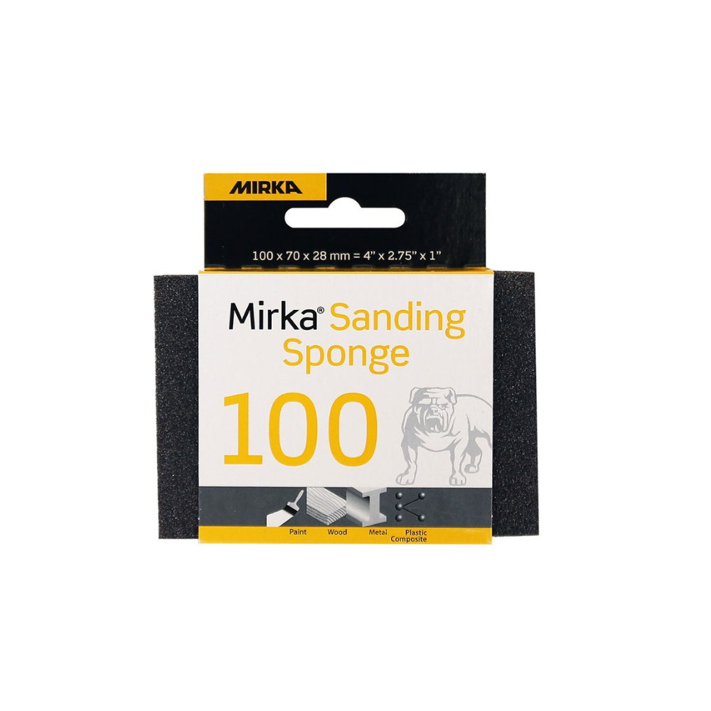 Mirka Sanding Sponge 4-sided (100 x 70 x 28mm)