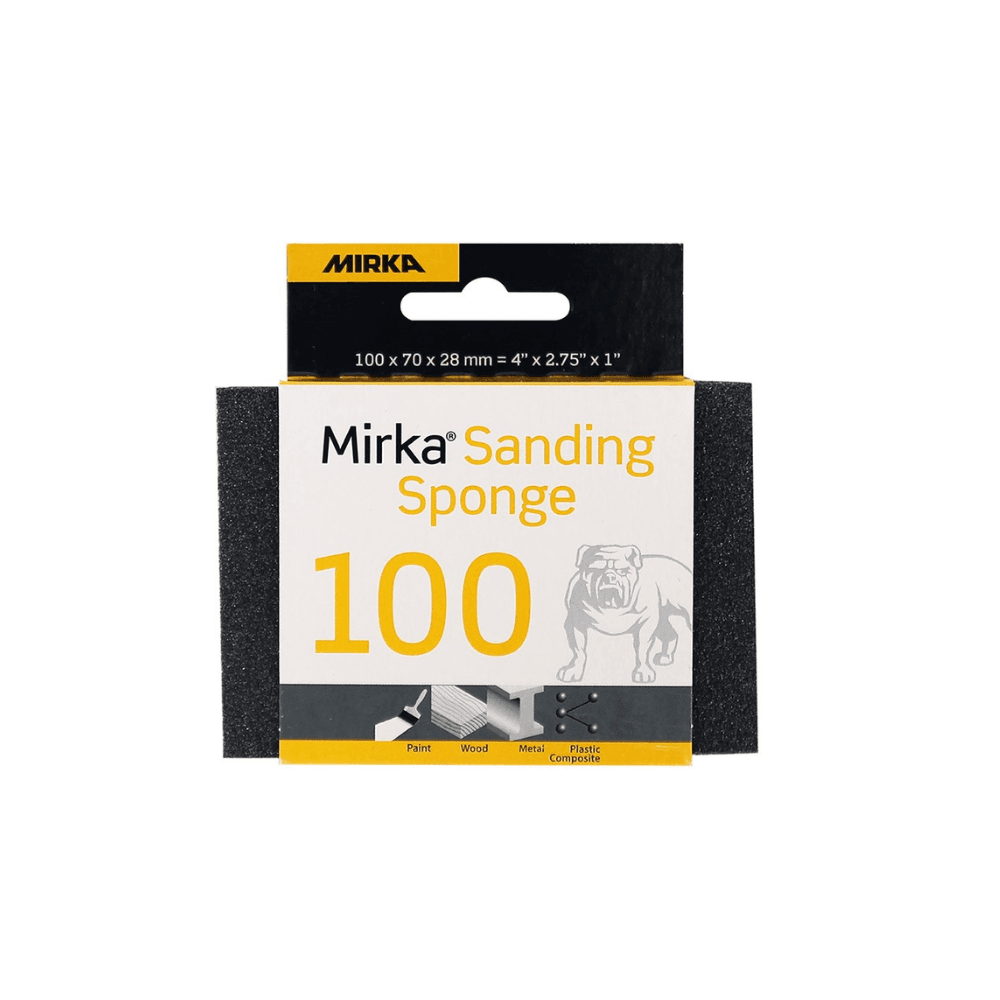 Mirka Sanding Sponge 4-sided (100 x 70 x 28mm) - BohriAli.com
