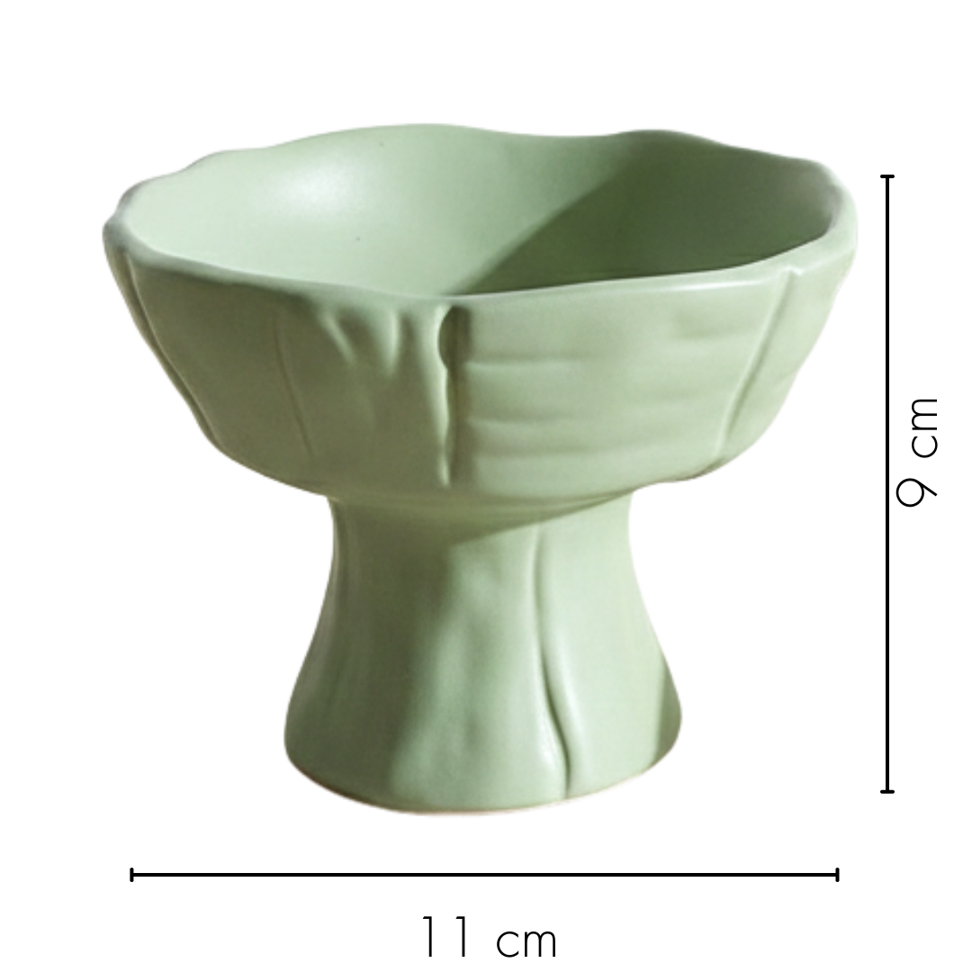 Wavy Pedestal Bowl Silicone Mould. | For Concrete | Jesmonite®️| Resin