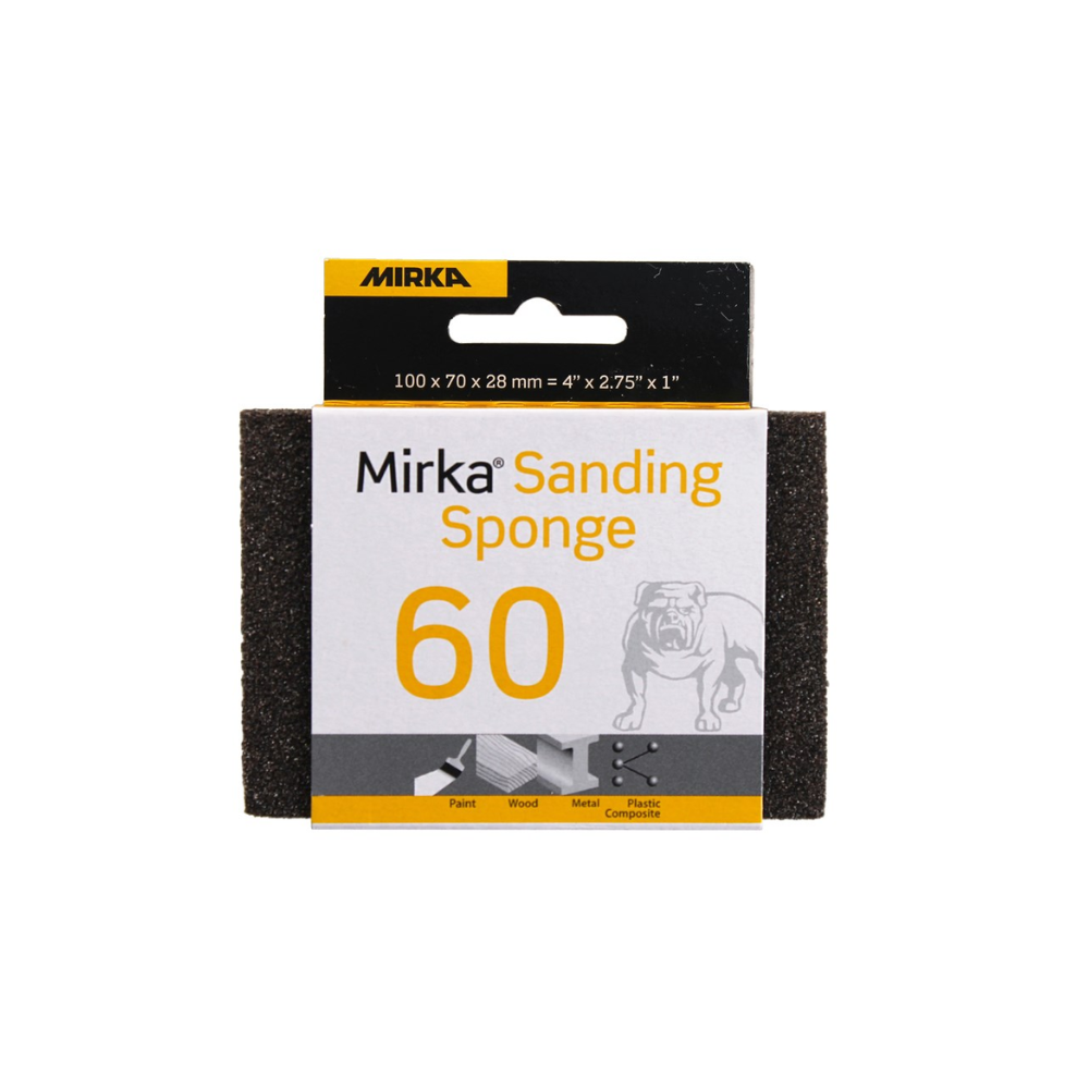 Mirka Sanding Sponge 4-sided (100 x 70 x 28mm)